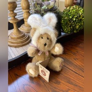 🐰 Boyds Bear Boyd’s Head Bean Collection 2003 Hallmark Tulla B. Bearfoot 9699HM